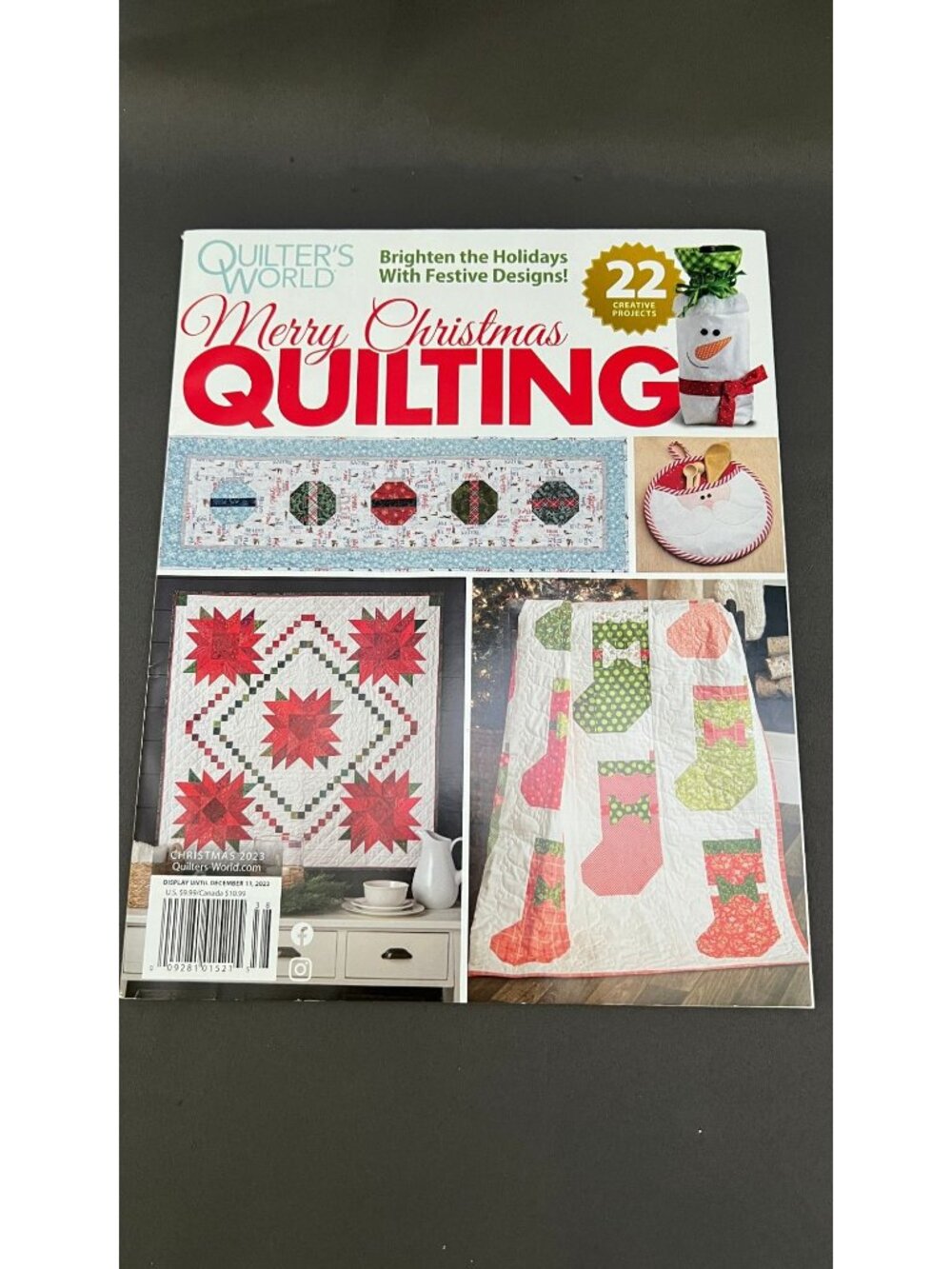 Quilters World Merry Christmas Quilting 2023 Issue